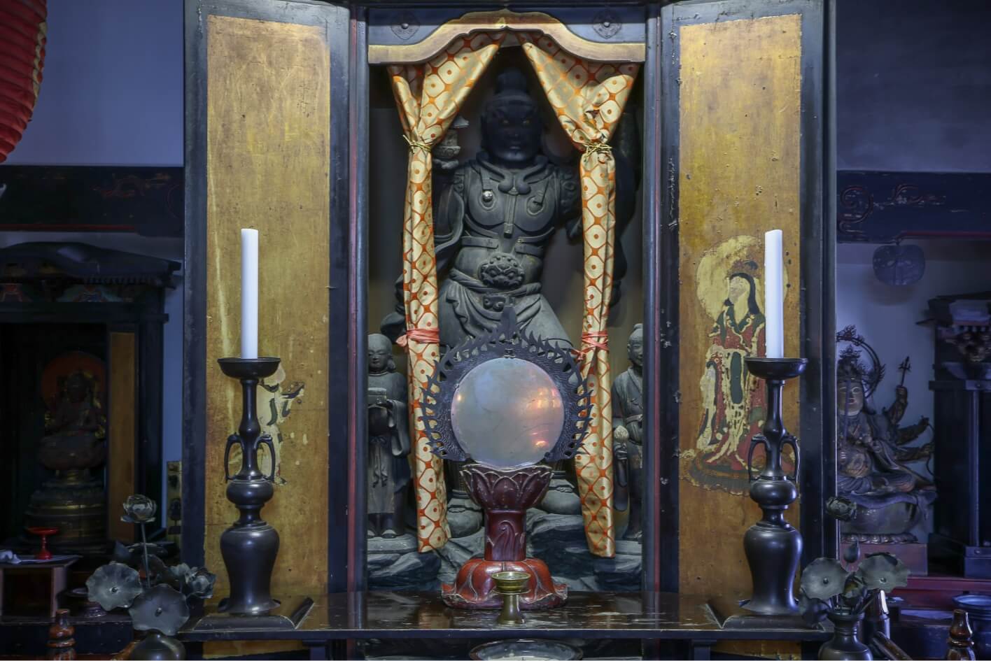 法徳寺 毘沙門天立像