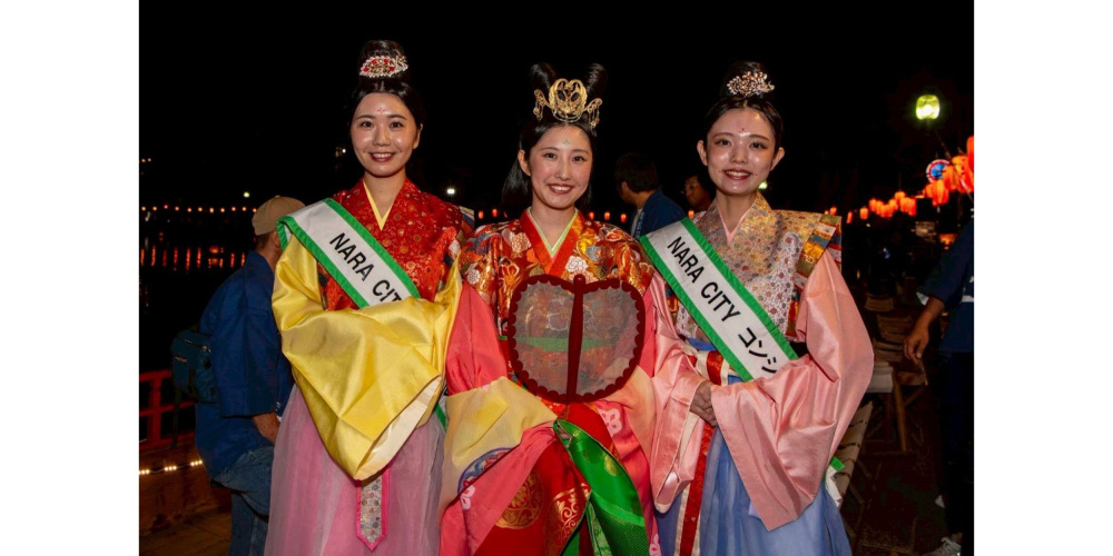 中秋の名月に采女祭が執り行われました🌕