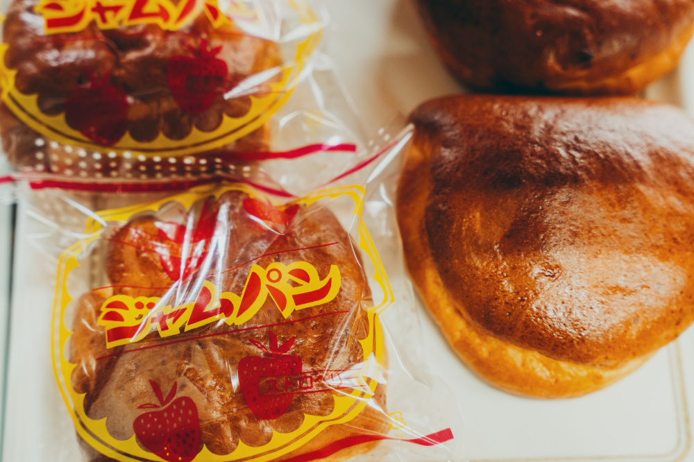 「ジャムパン」のパッケージも好き