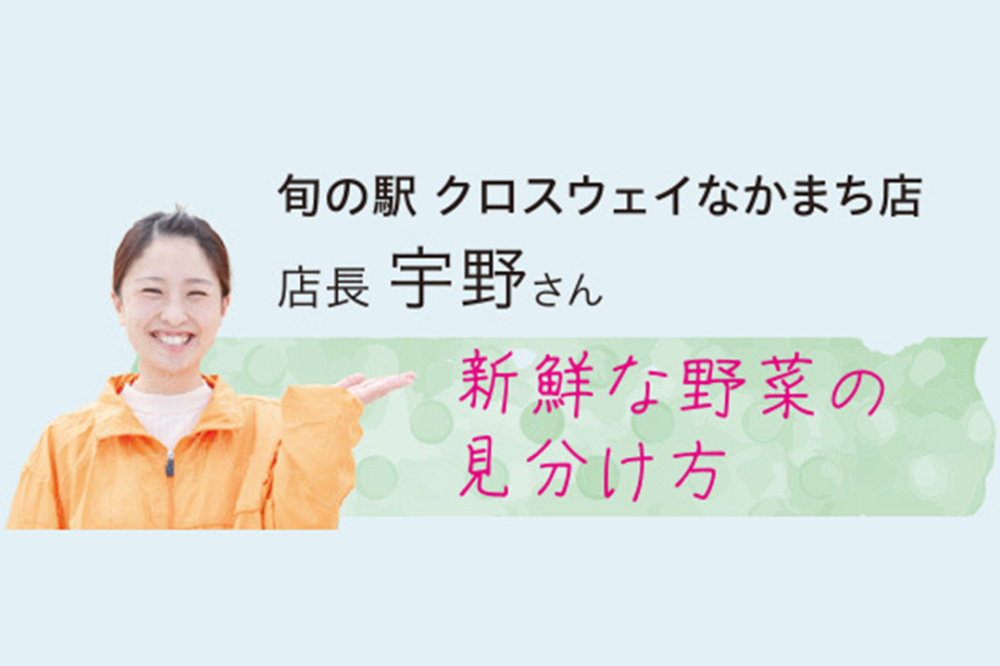 スタッフが教える！大和伝統野菜 ワンポイントレッスン