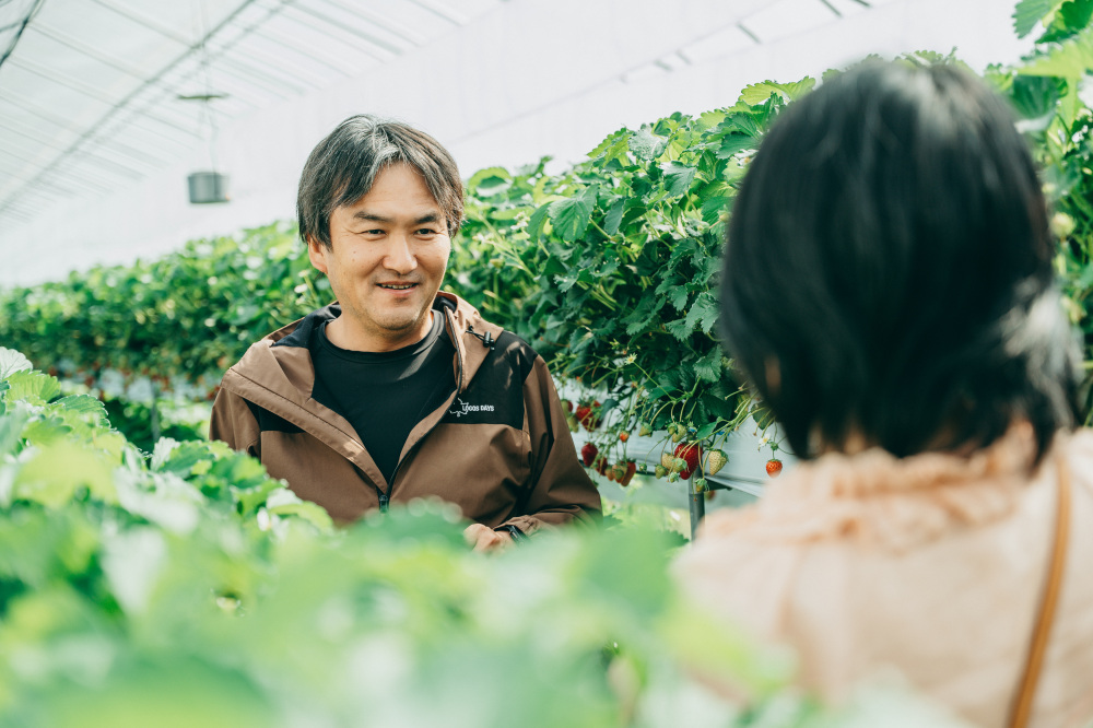 古都華のおいしさの裏側には、萩原健司さん（写真）の情熱があります