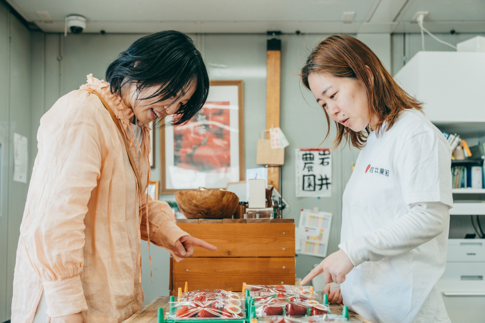 「今日はどれがおすすめですか？」そんな会話も直売所の魅力