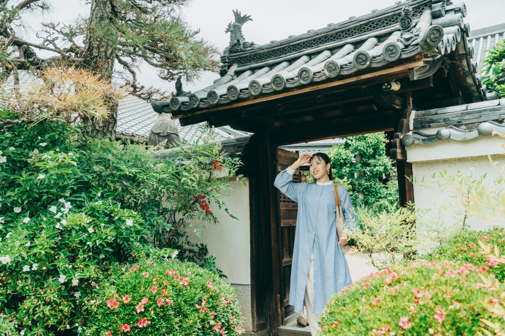 花のお寺としても知られる璉珹寺
