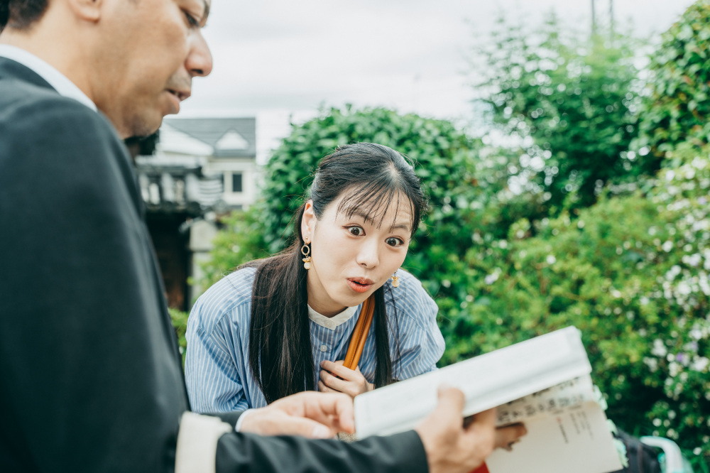 服部さんの解説に、興味津々で驚きっぱなしの椿さん