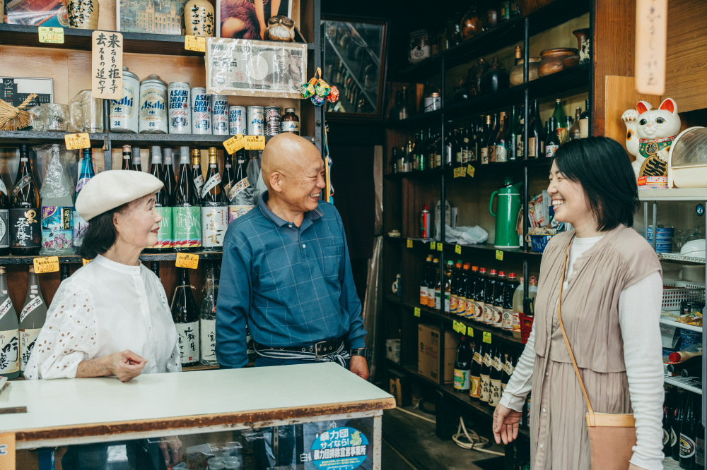 萩原さんとの会話も、京終の旅の思い出に