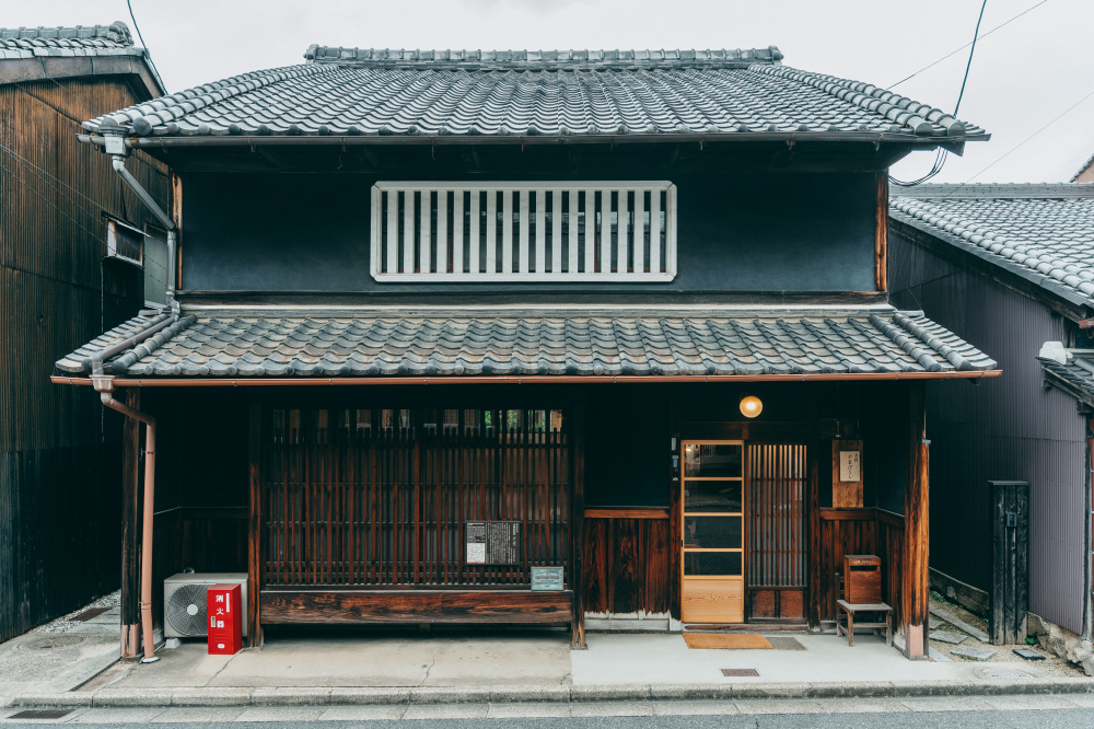 吉岡家住宅。現在まで昭和初期の奈良の町家の姿を伝える