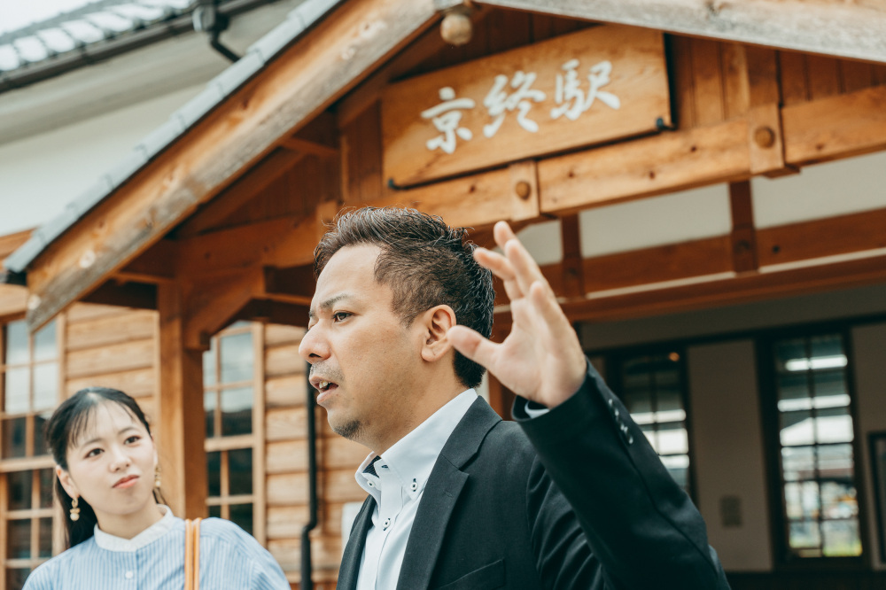 京終発展の礎となった「京終駅」でお話を伺いました