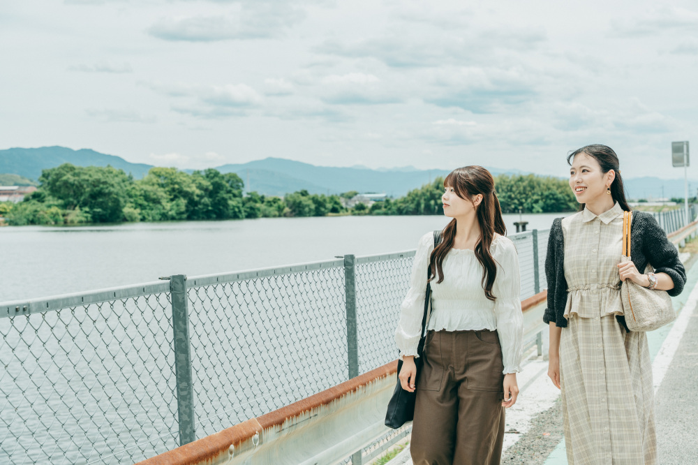 のんびり散歩するにもちょうどよい広大寺池