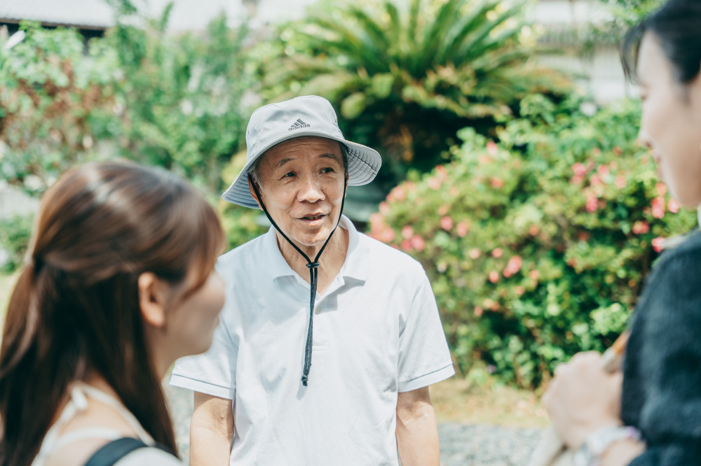 龍象寺を案内してくれた山本秀嗣(やまもとひでつぐ)さん
