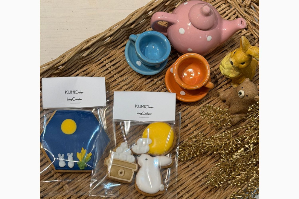 お月見アイシングクッキー　1個702円（税込）