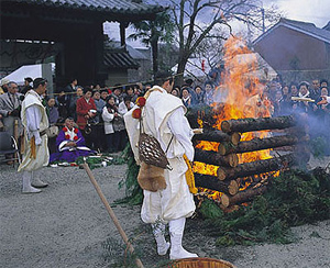 福進門 鬼出門 節分會 元興寺 公益社團法人奈良市觀光協會