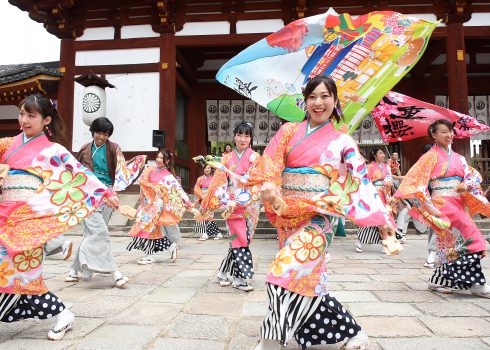 オンラインで開催 奈良の夏を彩るダンスパレード バサラ祭り 奈良市内 奈良市観光協会サイト